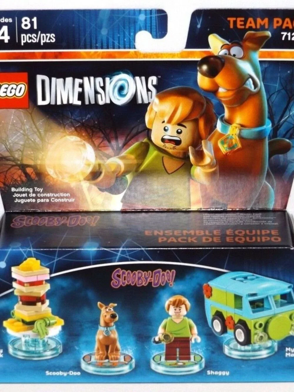 Lego Dimensions Scooby Doo team pack 71206 BRAND NEW SEALED BOX